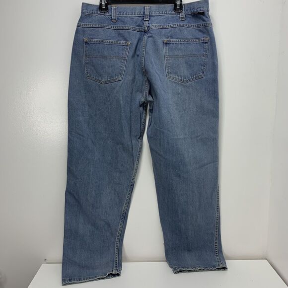 Workrite FR Mens Classic Straight Pants Blue Rugged Westex Ultrasoft 38 x 31 - Picture 4 of 8